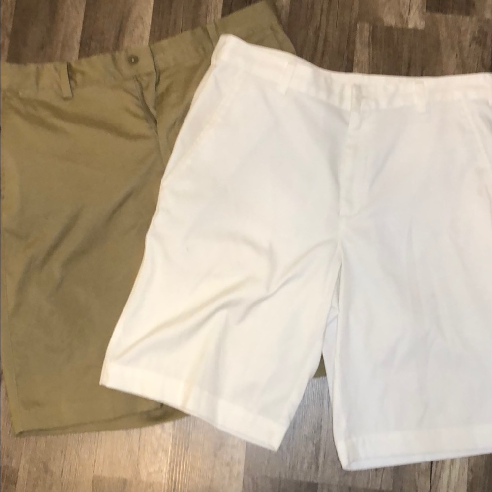 Two Nike golf shorts